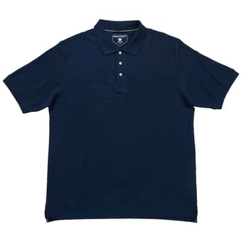 Mens Big & Tall Architect® Short Sleeve Pique Polo - Boscov's