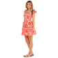 Juniors Crystal Doll Tie Shoulder Floral Smock Tier A-Line Dress - image 5