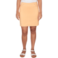 Womens Heart''s of Palm Fresh Start Solid Tech Stretch Pull On Sk - image 1