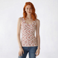 Juniors Wallflower Leah Floral Scoop Neck Tank Top - image 1