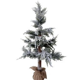 Northlight 35.25in. Heavily Flocked Pine Christmas Tree