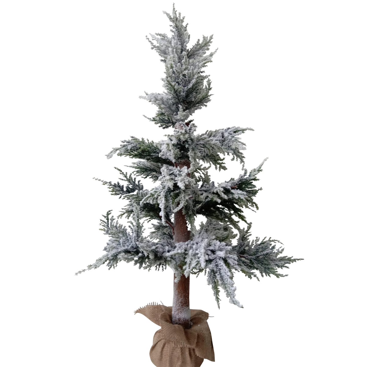 Northlight 35.25in. Heavily Flocked Pine Christmas Tree
