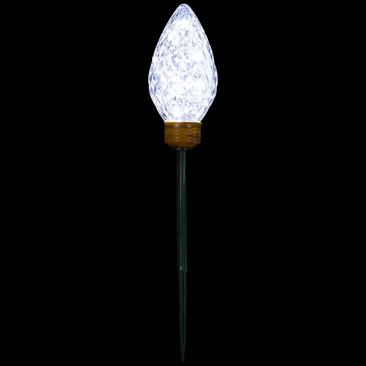 Northlight 3ct. LED C9 Style Christmas Pathway Lawn Stakes