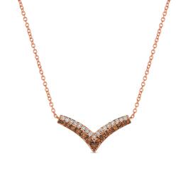 Le Vian&#40;R&#41; Chocolate Diamonds&#40;R&#41; & 1/3ctw. Nude Diamonds&#40;tm&#41; Necklace