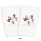 Linum Home Textiles Christmas Snow Family Hand Towel - Set of 2 - image 2