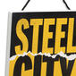Open Road Steelers Slogan Small Hanging Wood Wall Decor - image 3