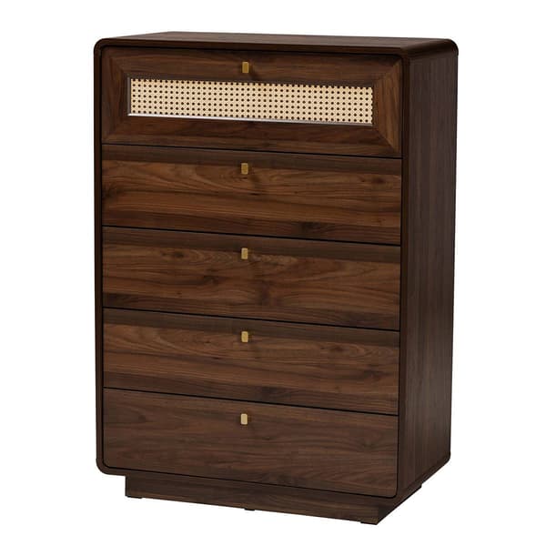 Baxton Studio Jenibelle 5-Drawer Chest - image 