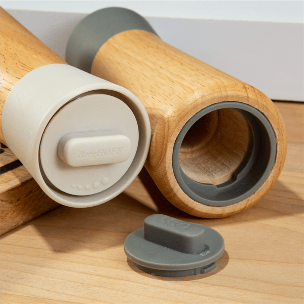 BergHOFF Balance 2pc. 8.25in. Rubberwood Covered Grinder