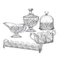 Godinger Dublin Crystal 5pc. Host & Server Set - image 1