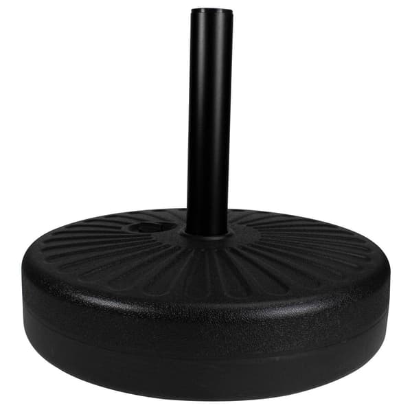 Northlight Seasonal Black Heavy Duty Water or Sand Umbrella Base