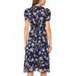 Petite MSK Caterpillar Sleeve Print Midi Dress - image 2