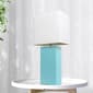 Lalia Home Lexington 21in. Leather Base Modern Home Table Lamp - image 5