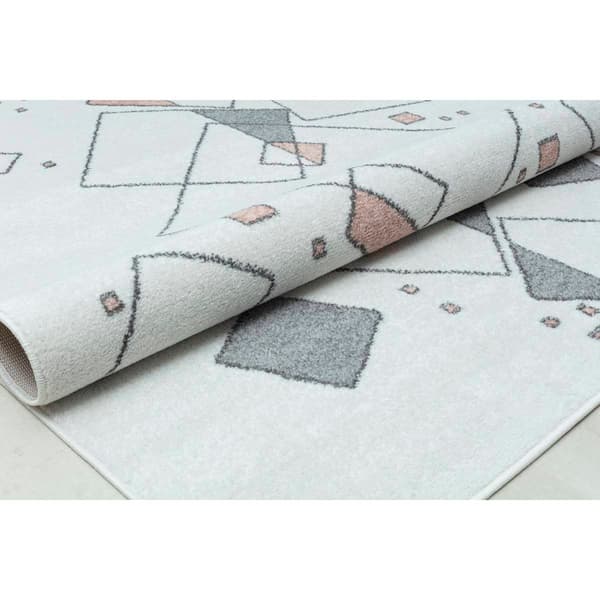 Mason Brooks Azalea Geometric Square Contemporary Area Rug