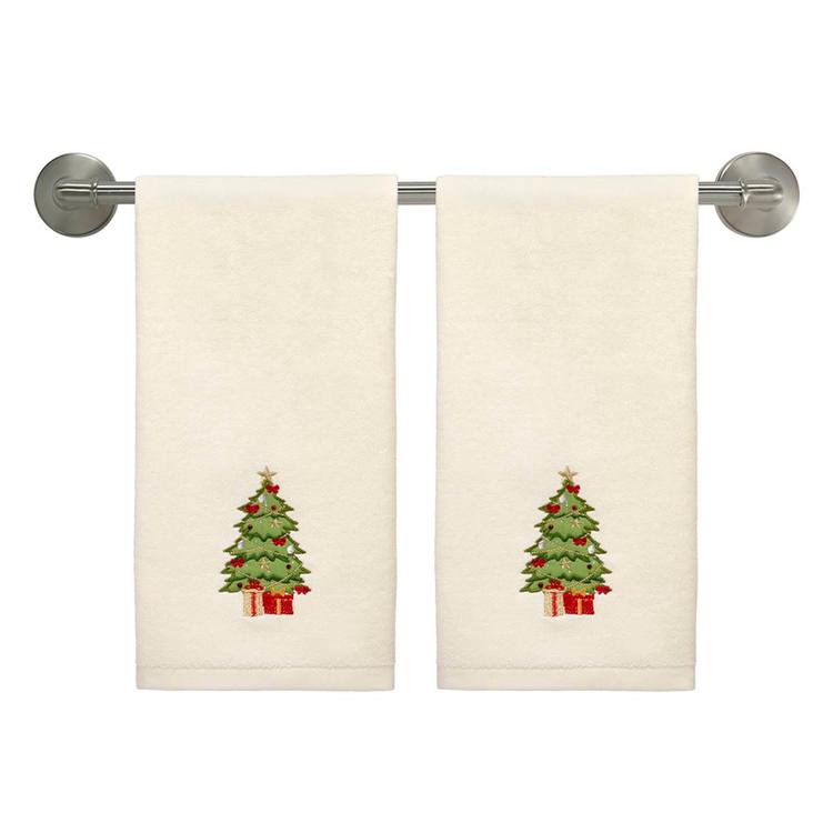 Avanti Trees 2pk. Hand Towel Set