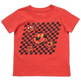 Toddler Boy Tales & Stories Checkered Soccer Graphic Tee