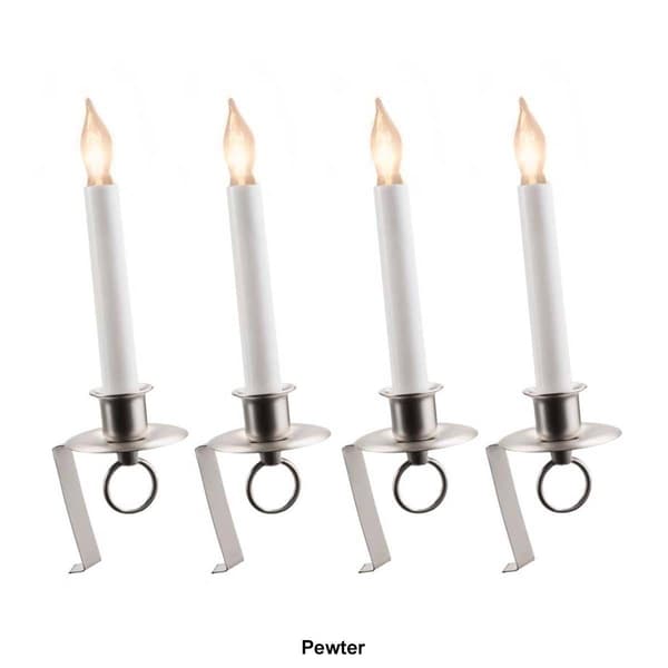 IMC Cambridge 4pc. Electric Window Candle w/ Sensor Set