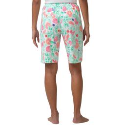 Womens HUE Squeeze Please Printed Bermuda