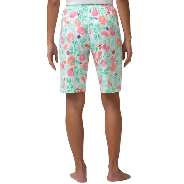 Womens HUE Squeeze Please Printed Bermuda
