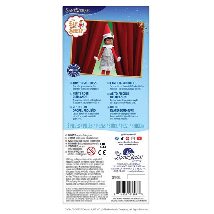 The Elf on the Shelf® Claus Couture® Tiny Tinsel Dress