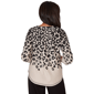 Womens Alfred Dunner Seville 3/4 Sleeve Leopard Blouse - image 2