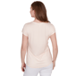 Womens Emaline Key Items Short Sleeve V Neck Stripe Tee - image 1