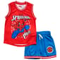 Boys &#40;4-7&#41; Spider-Man 2pc. Muscle Shirt & Shorts Set - Red/Blue - image 1