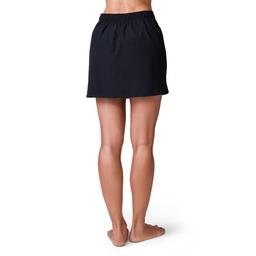 Womens Free Country Solid Swim Skort with Built-In Boyshorts