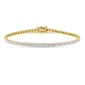 Nova Star® Gold over Sterling Silver Lab Grown Diamond Bracelet - image 2