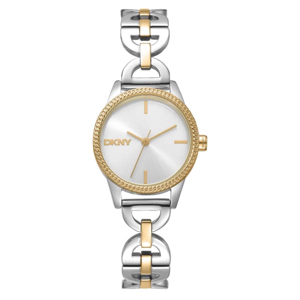 Womens DKNY Open Link Silver Dial Watch - DK1L113M0265 - image 