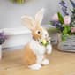 Northlight Seasonal Plush Rabbit with Bow Easter Figurine - image 2