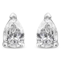 Haus of Brilliance 3/4ctw. Lab Grown Diamond Solitaire Earrings