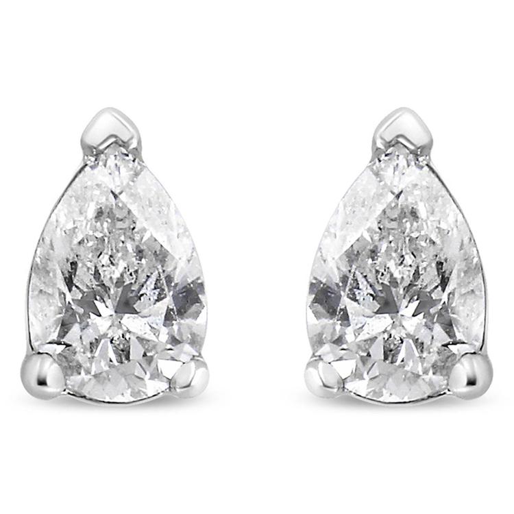 Haus of Brilliance 3/4ctw. Lab Grown Diamond Solitaire Earrings