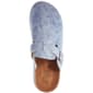 Womens Love 83 Blue Toile Clogs - image 5