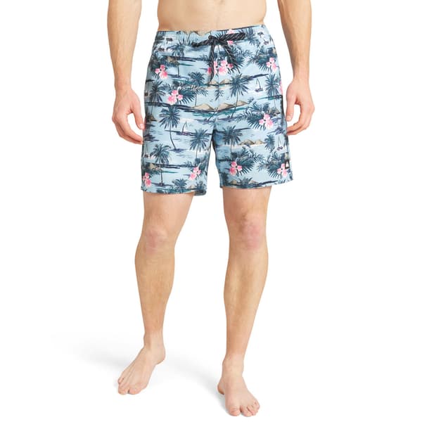 Mens Quiksilver Tandem Volley Swim Trunks - image 