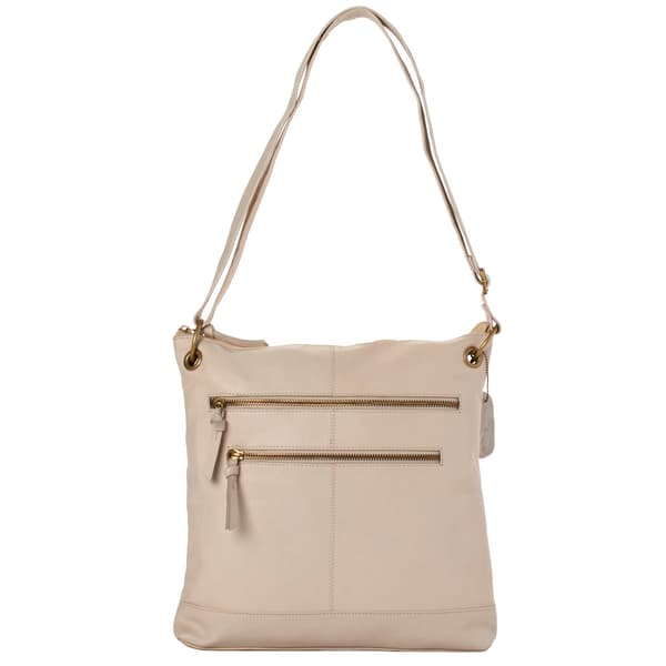 Great American Leather(R) Double Zip Granada Large Crossbody - image 