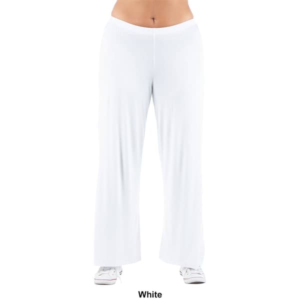 Plus Size 24/7 Comfort Apparel Palazzo Pants