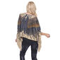Womens White Mark Eagle Wings Poncho - image 2