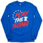 Mens Play The Song Long Sleeve Tee - image 1
