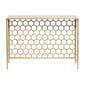 9th & Pike® Gold Metal Contemporary Console Table - image 4