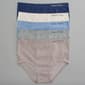 Womens Nautica 5pk. Logo Brief Panties NT3714-5PKP - image 1