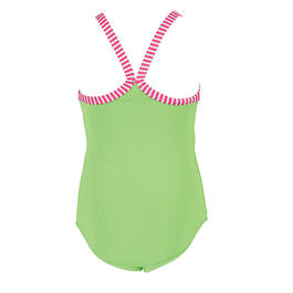 Toddler Girl Little Dolfin&#174; Uglies&#174; One Piece Swimsuit - Lime
