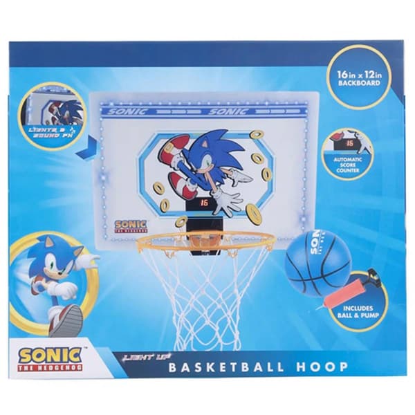 Sonic Over the Door Basketball Hoop