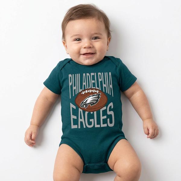 Baby (0-18M) NFL Philadelphia Eagles for the Ball Onesie