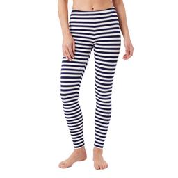 Womens LANDS'' END Stripe Full Length Legging Pants