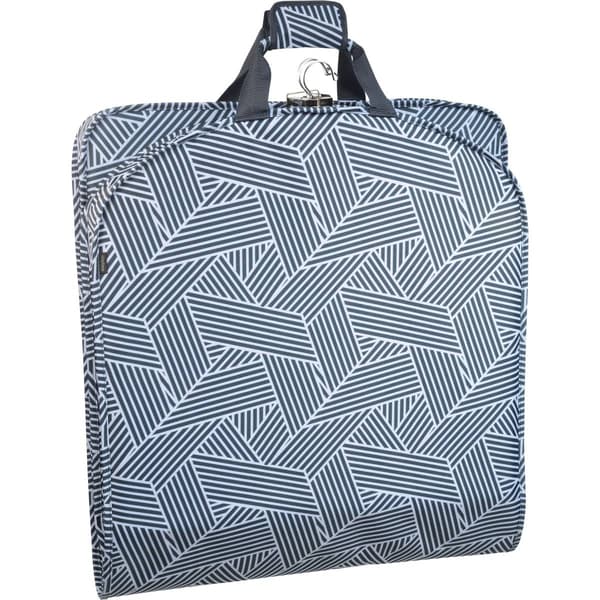 WallyBags&#40;R&#41; 52in. Deluxe Travel Crossroads Pattern Garment Bag