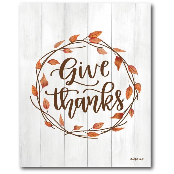 Courtside Market Give Thanks Wall Art - 20x24 - image 