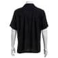 Mens Campia Short Sleeve Color Block Button Down Shirt - Black - image 2