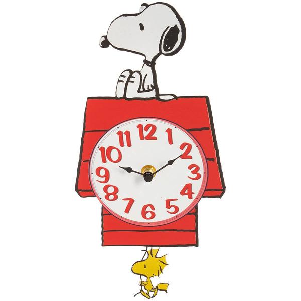 Peanuts(tm) Pendulum Pal Snoopy Clock - image 