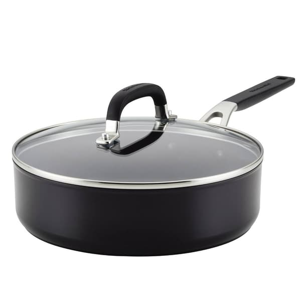 KitchenAid&#40;R&#41; Hard-Anodized Nonstick 3qt. Saute Pan - image 