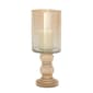 9th & Pike&#40;R&#41; Marigold Glass Traditional Candle Holder - image 1